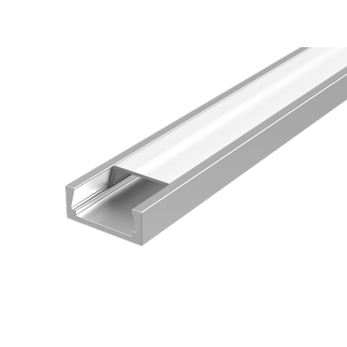 Varton Алюминиевый профиль для LED ленты с рассеивателем опал накладной 2000х24х11 мм (максимальная ширина ленты 10 мм) V4-R0-70.0001. KIT-0201 (7 шт.)