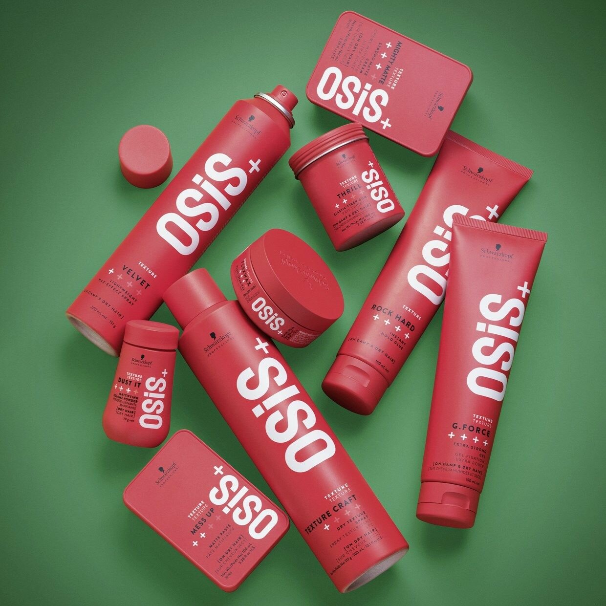 Schwarzkopf Professional OSiS+ Mighty Matte - Ультрасильный матирующий крем 85 мл