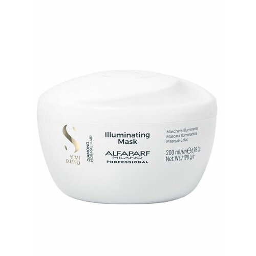 Alfaparf Milano SDL D ILLUMINATING MASK, Маска, придающая блеск 200 мл alfaparf milano sdl diamond extraordinary all in 1 несмываемый флюид для нормальных волос 125 мл