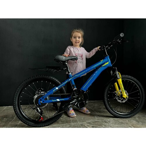 Велосипед TIME TRY TT021 20 21 скорость Стальная рама Горный Детский Подростковый Для активного отдыха Унисекс синий 2350000₽