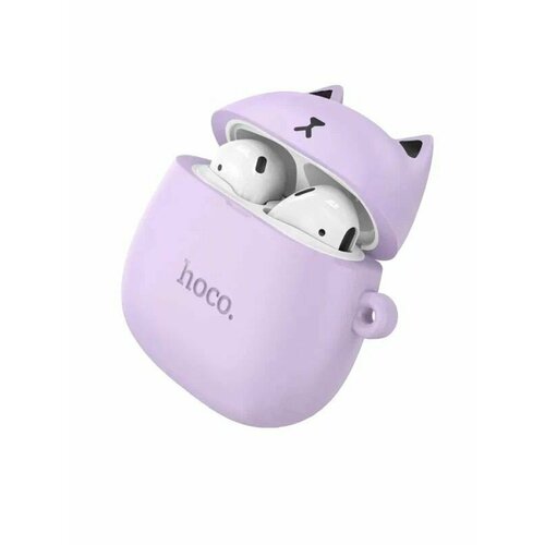 Беспроводные наушники Hoco EW45 TWS Cat 6ч350 mAh lilac 1410₽