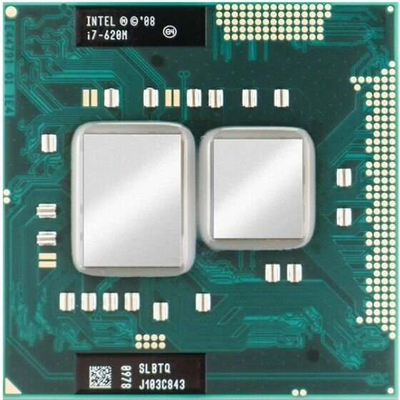 Процессор для ноутбука Intel Core i7 620M ( 2,66 ГГц, PGA 988, 4 Мб, 2 ядра ) — фото 1