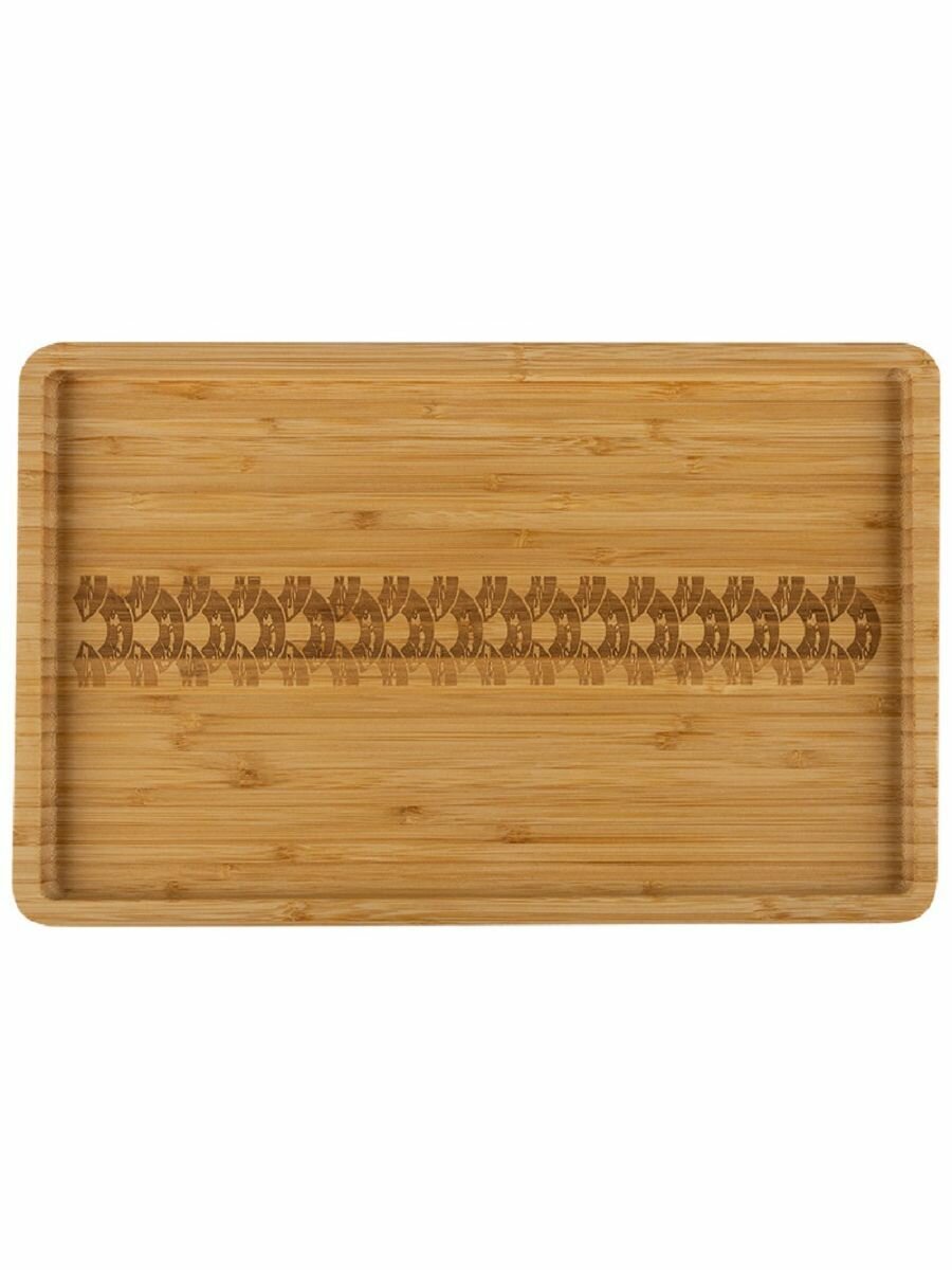 Картинки Поднос из бамбука Foresta di bamb, 35*22*1.9 см