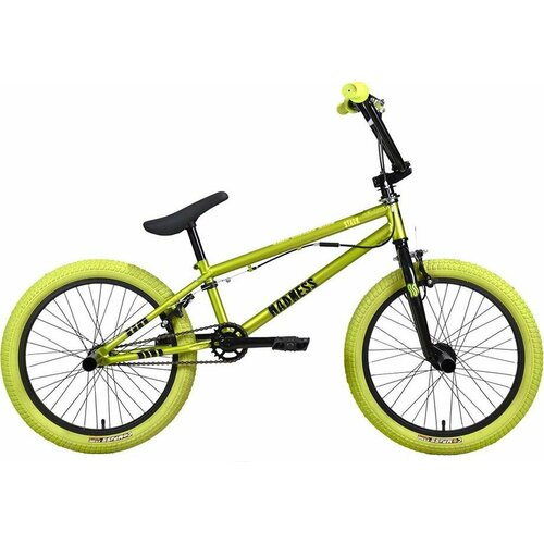 Велосипед Stark Madness BMX 3 зеленый металликчерный зеленыйхаки HQ-0014374 21890₽