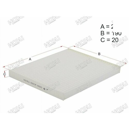 HSCF0023 HOSU Фильтр салона KIA SPORTAGEHYUNDAI IX35 10- 499₽