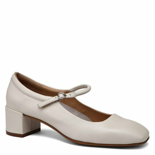 Туфли Мэри Джейн TENDANCE, размер 37, молочно-белый туфли мэри джейн tendance размер 38 молочно белый