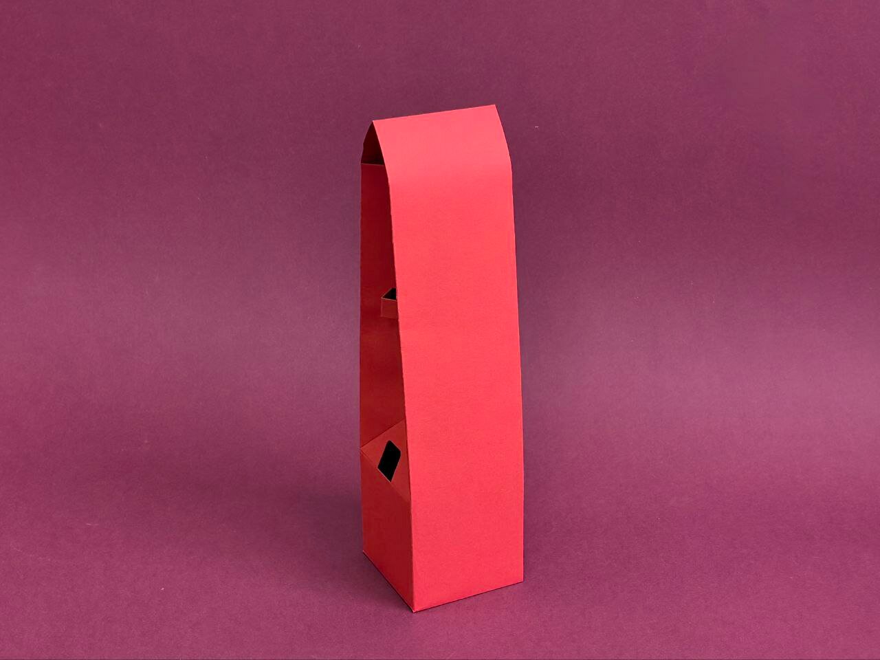 Красная коробка для диффузора 65*65*250мм. Упаковка 10штук