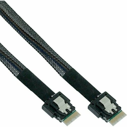InLine Slim SAS Kabel - SFF-8654 zu SFF-8654 - 24Gbs - 1m 11958₽