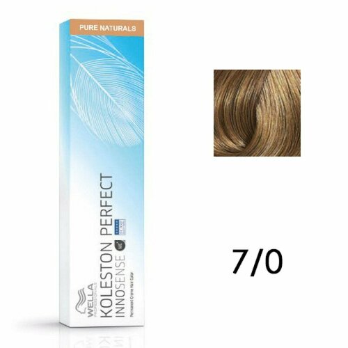 Wella Professionals Koleston Perfect Innosense стойкая гипоаллергенная крем-краска для волос, 7/0 блонд