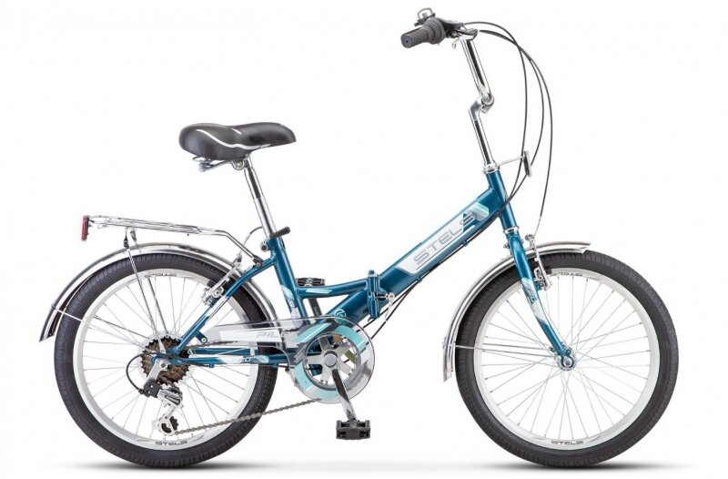 Велосипед Stels Pilot 350 20 Z010 (6-ск.) (2022) 13 синий LU092982 (требует финальной сборки)