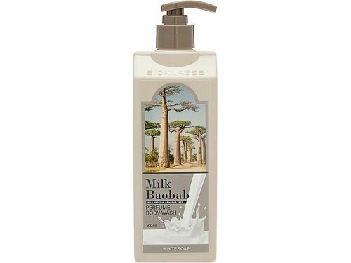 Парфюмированный гель для душа Milk Baobab White Soap