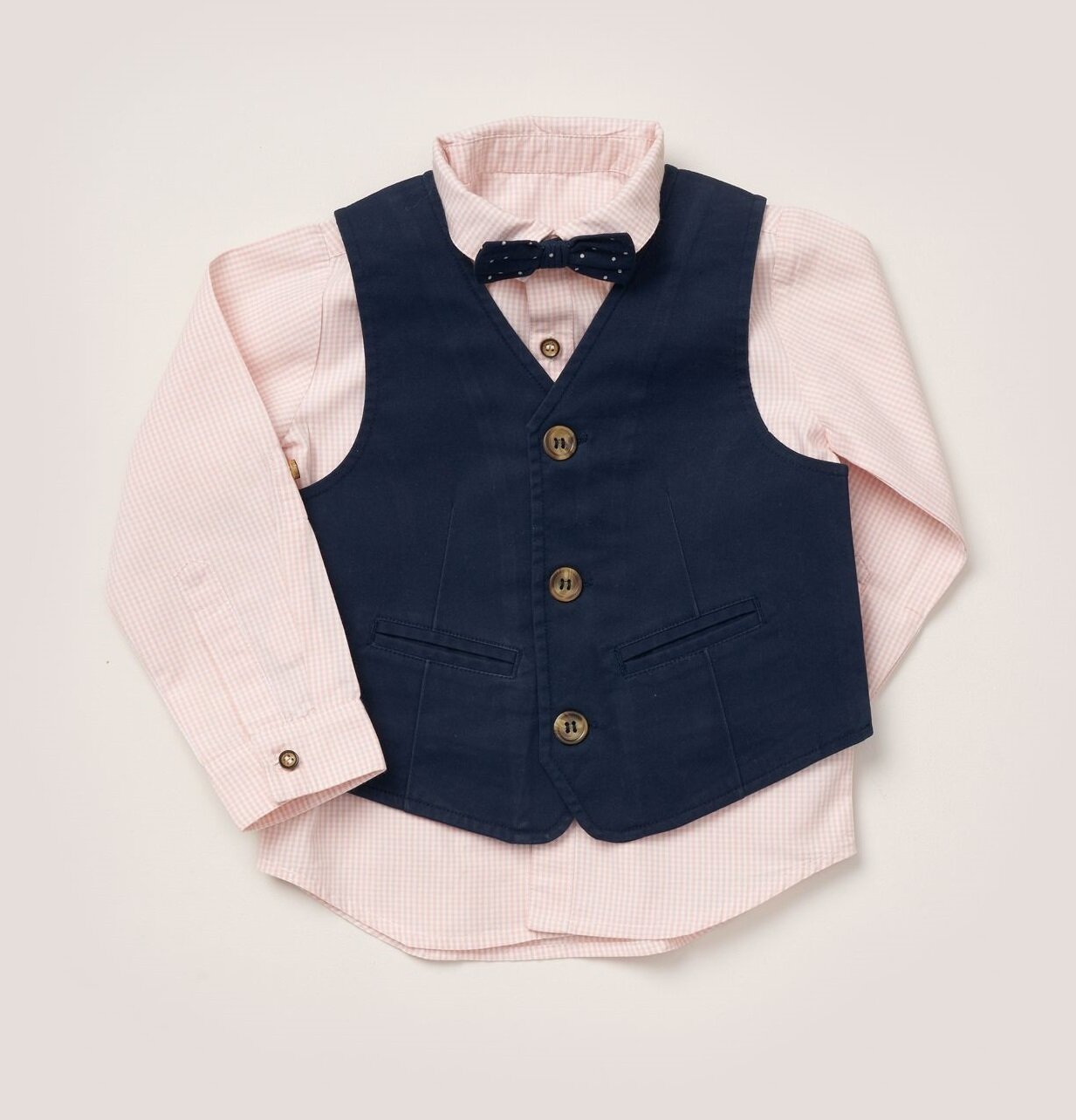 Комплект (сорочка верхняя/жилет) Mothercare Set (shirt/vest) 86 Дети