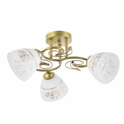 Люстра Элора 3хЕ27 40Вт золото 58х26 см 4651₽