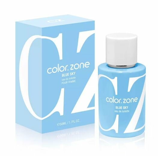 Парфюмерная вода Поли Парфюм ColorZone BLUE SKY edt50ml (версия JoMalonWoodSage&Sea)