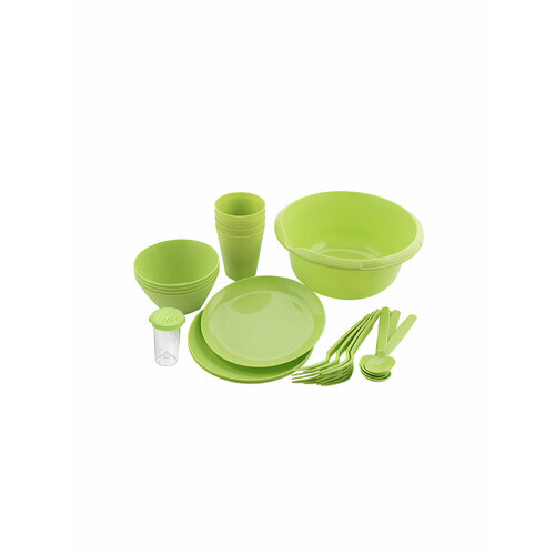 Набор для пикника Picnic LM 4 персоны майская зелень 807₽