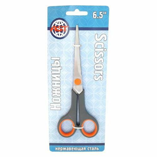 Ножницы универсальные AST 65 165см ручка пластик 396₽