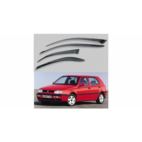 Дефлекторы окон VW Golf 3 5дв 19E 1983-1992 COBRA 1500₽