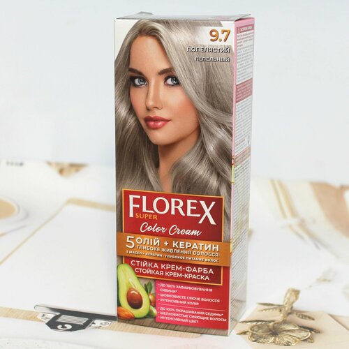 Краска для волос 97 FLOREX-SUPER Пепельный 349₽