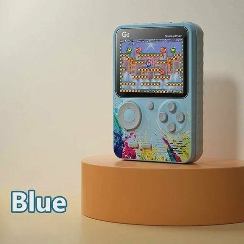 Беспроводная игровая приставка Game Player G5 портативная игровая консоль голубой 1699₽