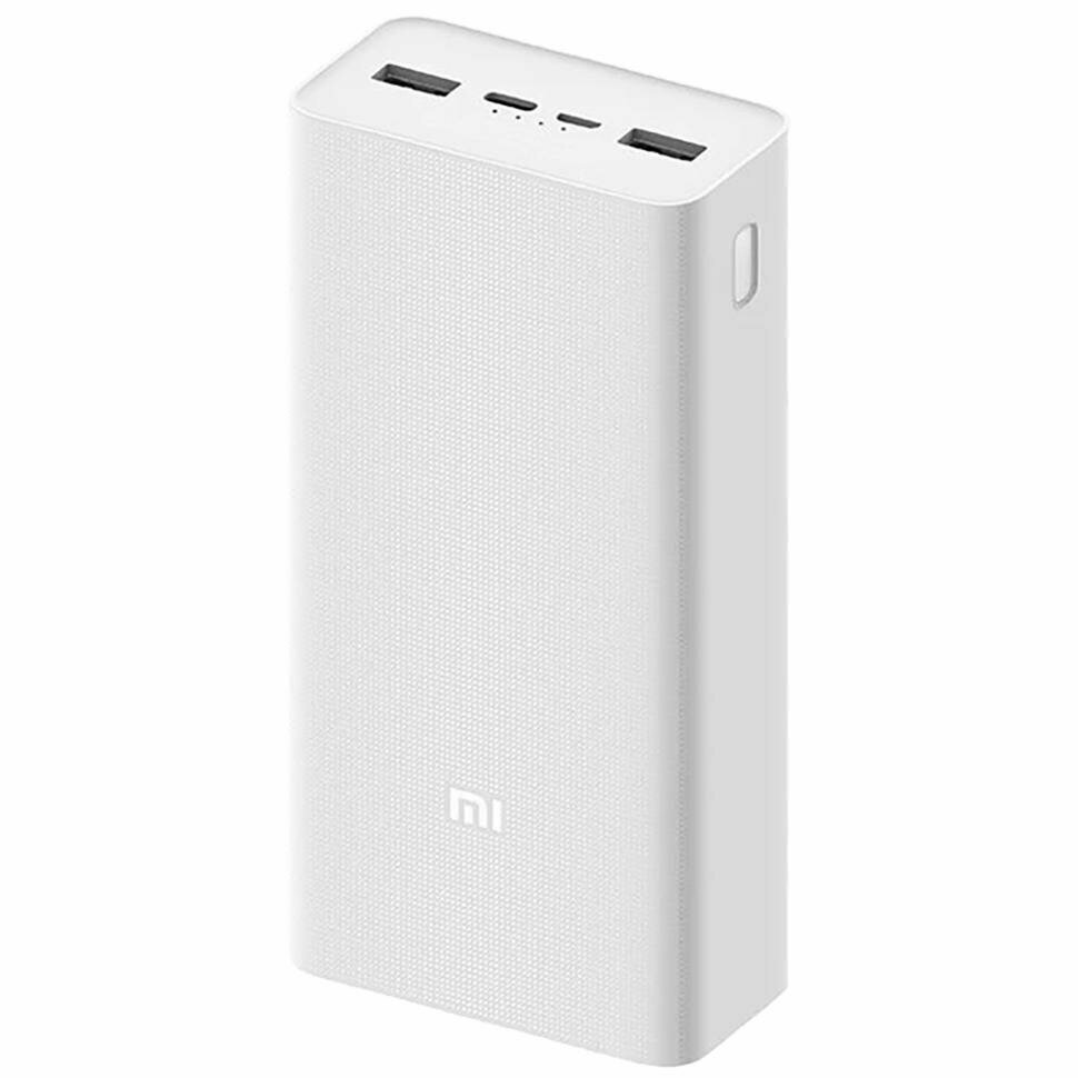 Внешний аккумулятор Frbby Power Bank 3 30000mah, портативный аккумулятор, Power Bank, белый — фото 1