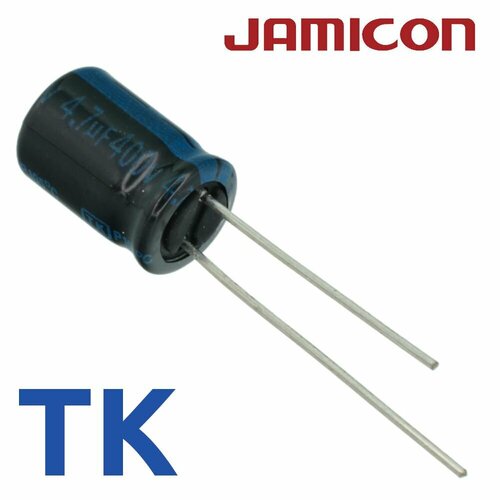 4, 7мкФ 400В / TK / 8x12 / 105 С / конденсатор электролитический (10шт)