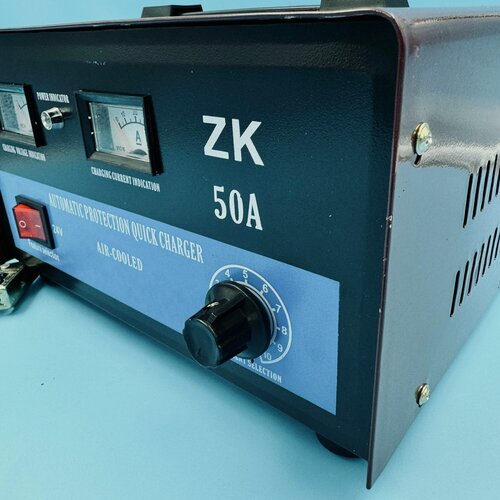 Изображение товара Пуско-зарядное устройство 50А 12/24В для АКБ автомобильное с пуском двигателя