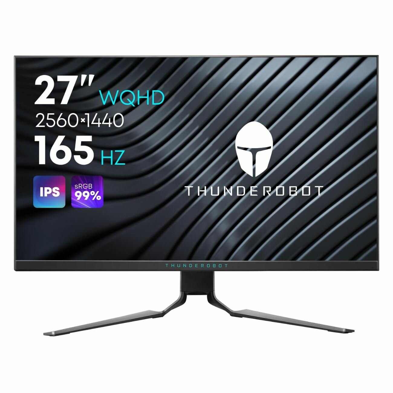 Монитор игровой Thunderobot Silver Wing 27"/IPS/2560x1440/165Гц/серебристый (LQ27F165L)