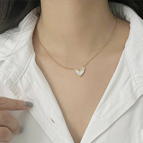 Колье Стайл Групп, длина 45 см, серебристо-золотой