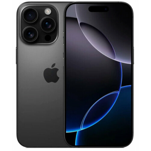 Смартфон Apple iPhone 16 Pro 128Gb A3294 MYQ93CHA Черный титан 11696000₽