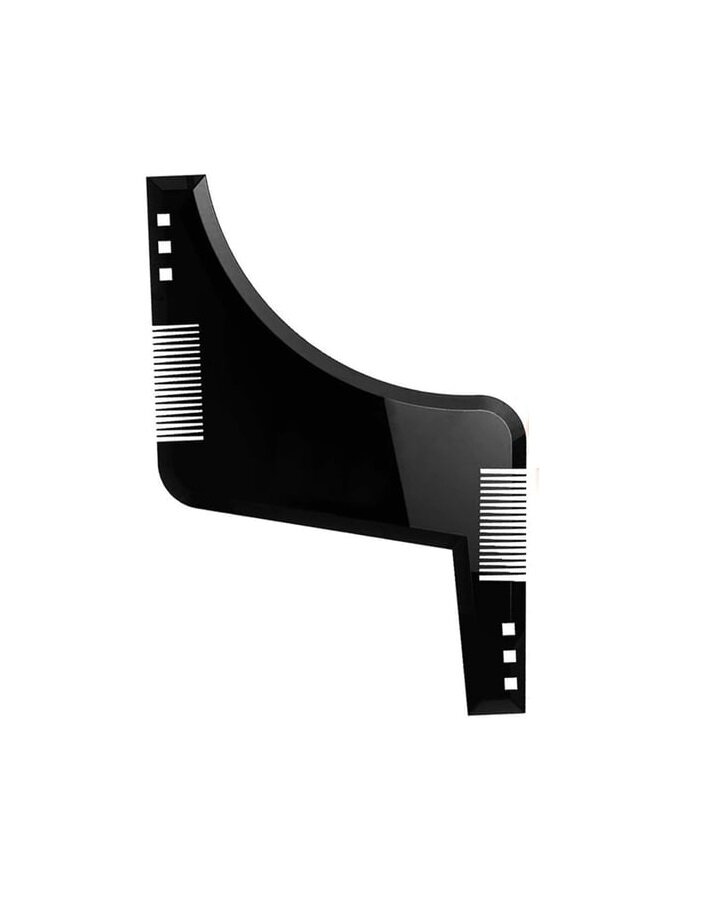 Расческа-шаблон BEP004 для стрижки бороды и волос