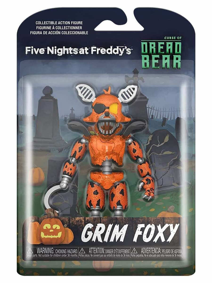 Фигурка коллекционная Funko Action Figure FNAF Dreadbear Grim Foxy