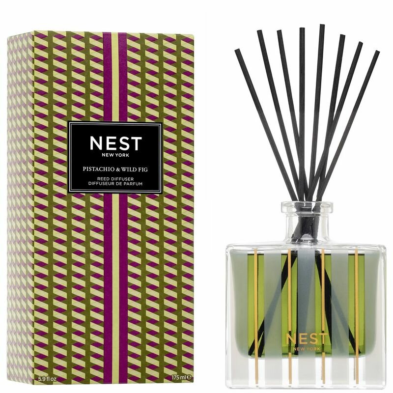 NEST New York Ароматический диффузор Pistachio & Wild Fig Reed Diffuser, 175 мл