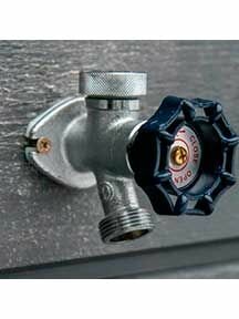 Кран незамерзающий 350 мм для стен Tim — фото 1