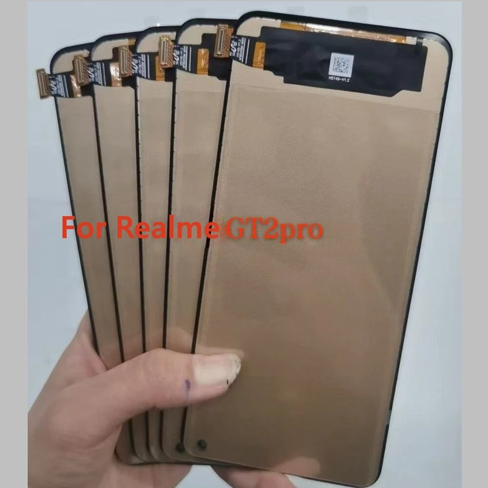 TFT для Realme GT 2 Pro ЖК-экран, сенсорная панель, дигитайзер, запасные части для Realme GT 2 Pro, ЖК-дисплей