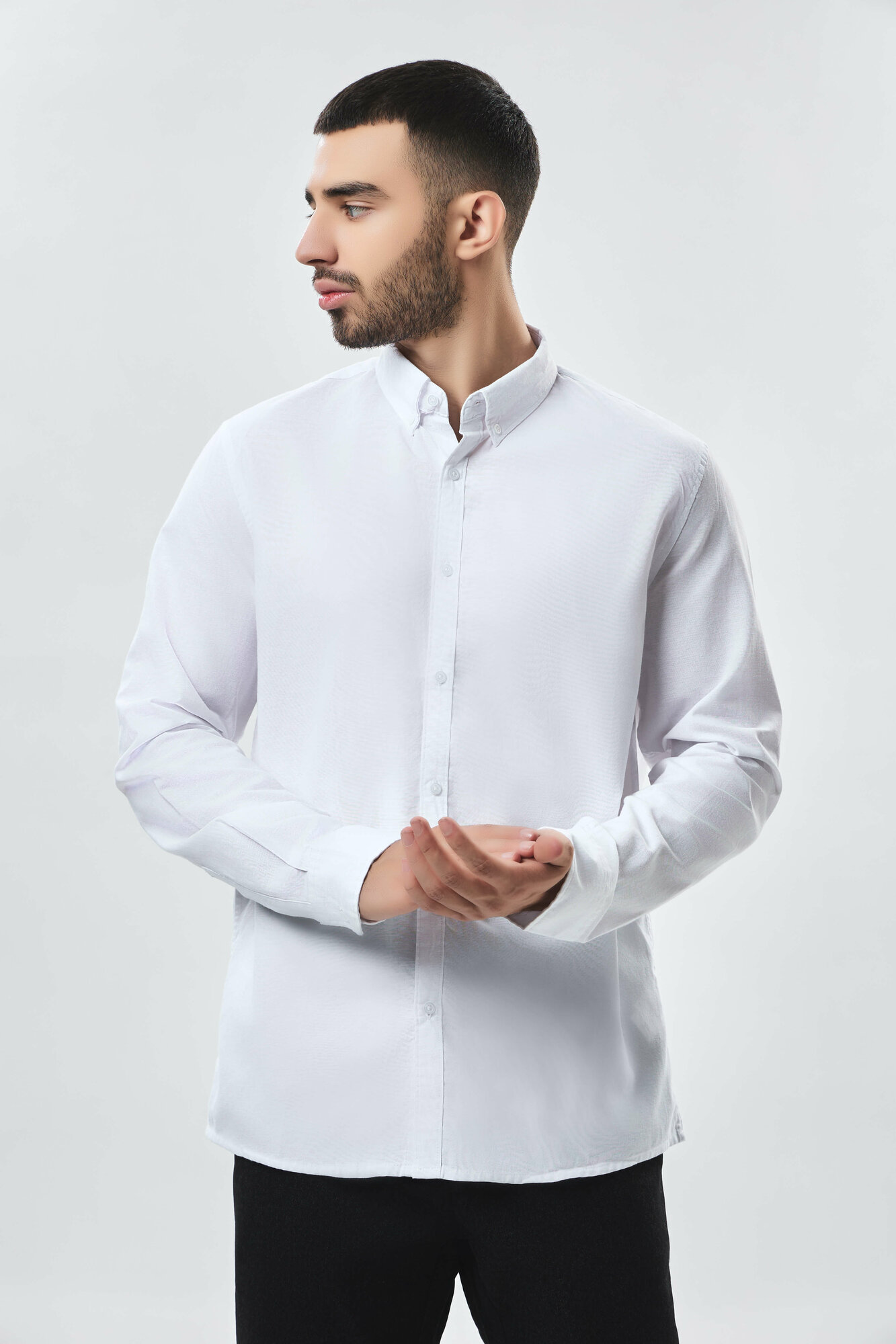 Рубашка TERRA PRO, размер 2XL, white