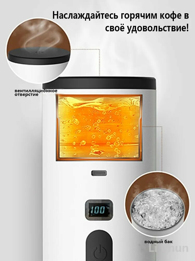 Кофеварки Xiaomi Xiaomi Кофеварка комбинированная 7654D3CA241C4888B0CA98598B8FFCA4, хаки