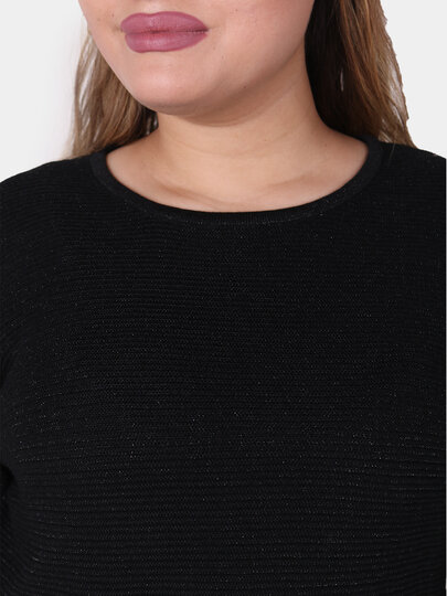 Свитер , размер OneSize, черный — фото 1