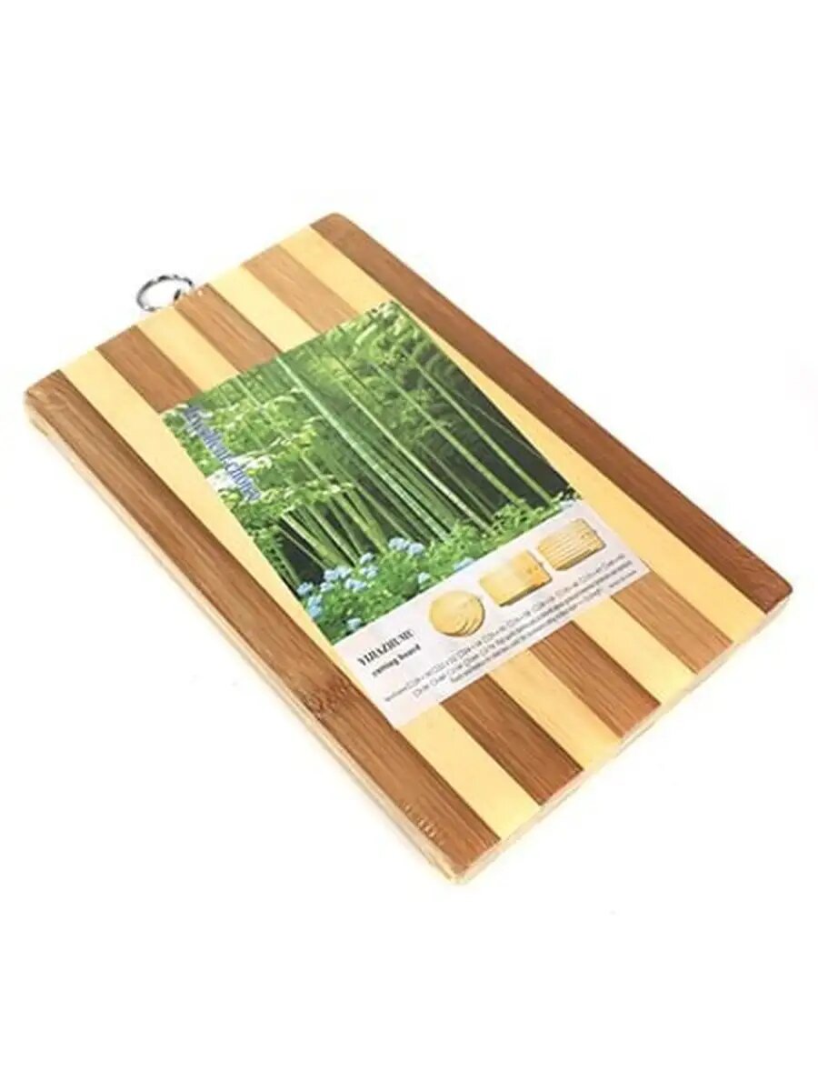 Разделочная доска, бамбуковые доски долговечны, просты в уходе. — фото 1