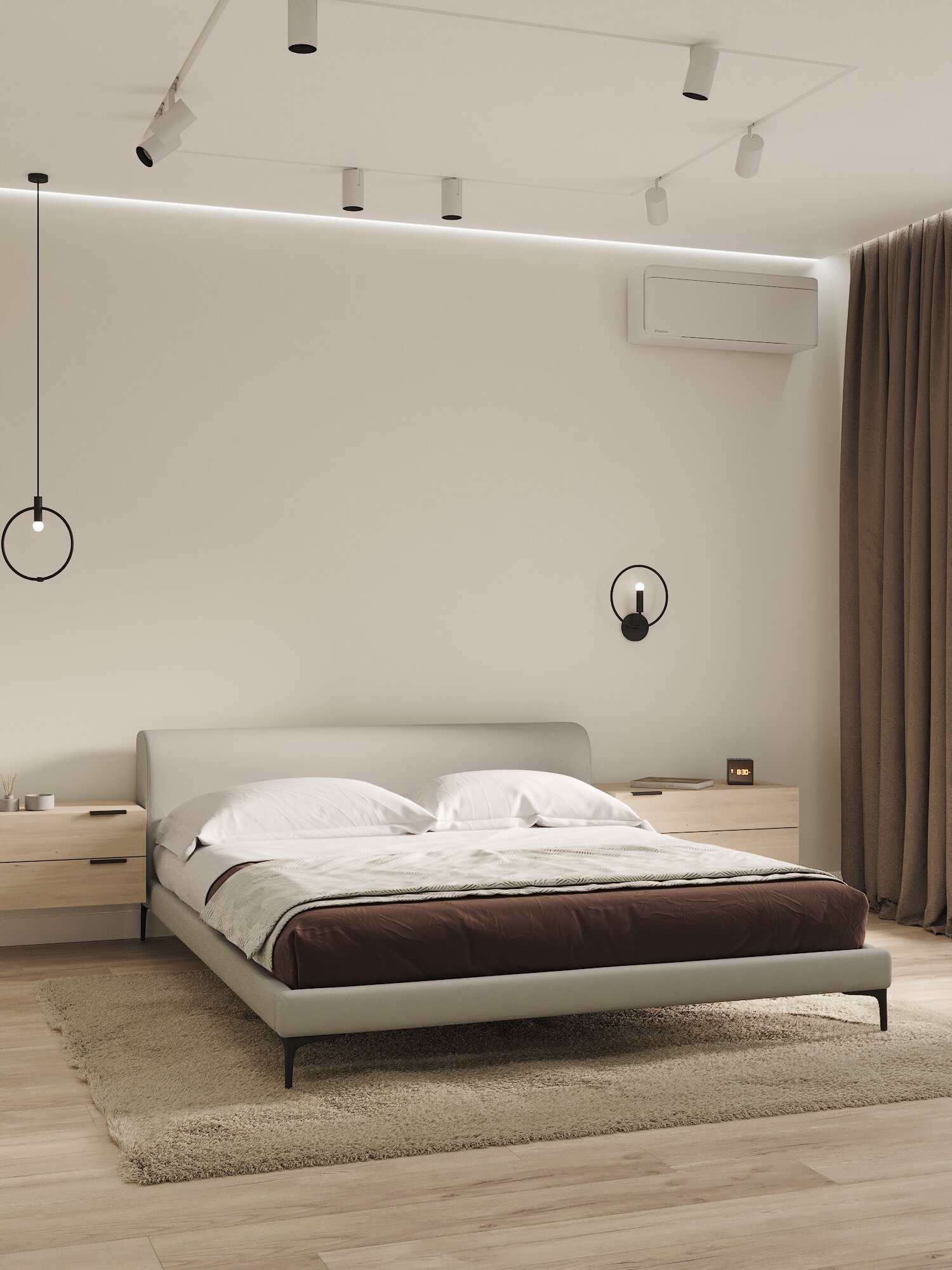 Кровать двуспальная Вильда Ash 180*200, с подъемным механизмом, с ящиками, шенилл, на ножках