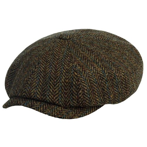 Кепка восьмиклинка STETSON 6840527 HATTERAS HARRIS TWEED, размер 61