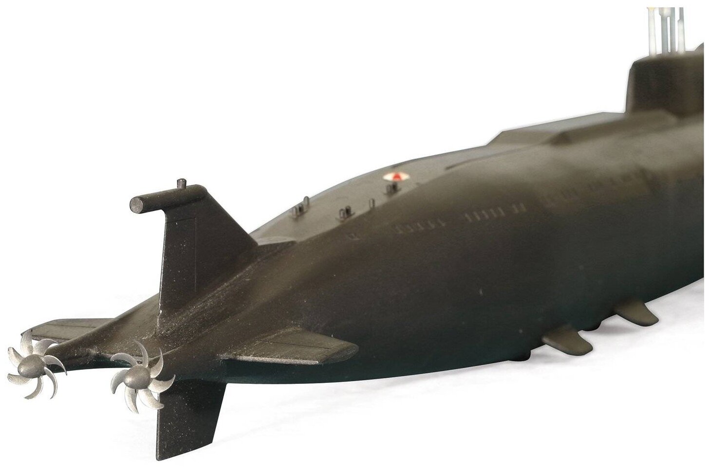 ZVEZDA Сборная модель Российский атомный подводный ракетный крейсер К-141 "Курск", подарочный набор - фото №6