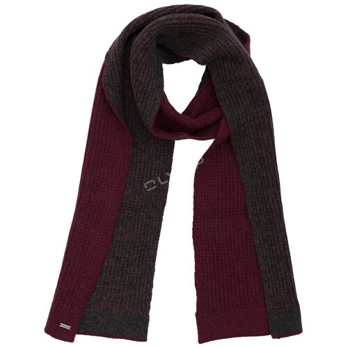фото Вязаный мужской шарф бордовый olymp размер: цвет: бордовый арт. 531560-38