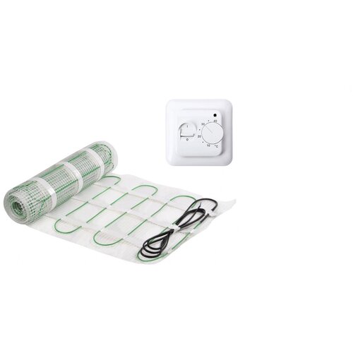 Теплый пол электрический Грейка под плитку 12 м2 с терморегулятором 10549₽