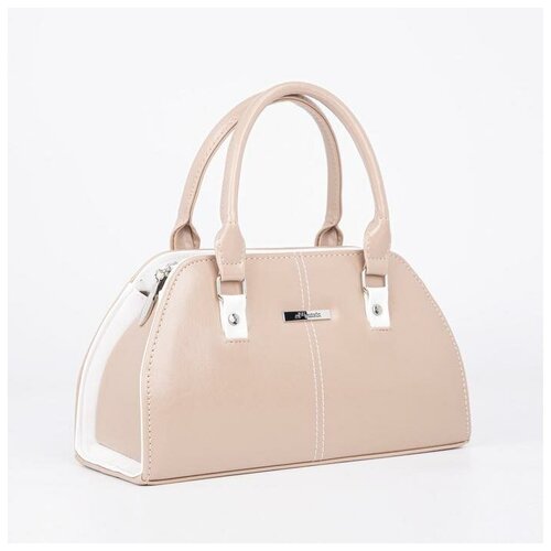 фото Саквояж, отдел на молнии, наружный карман, длинный ремень, цвет розовый нет бренда