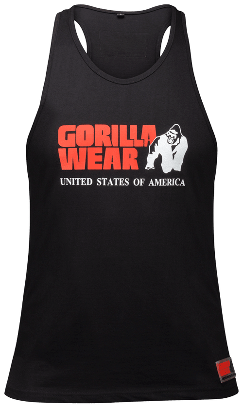 Майка Gorilla Wear, силуэт прямой, размер M, черный