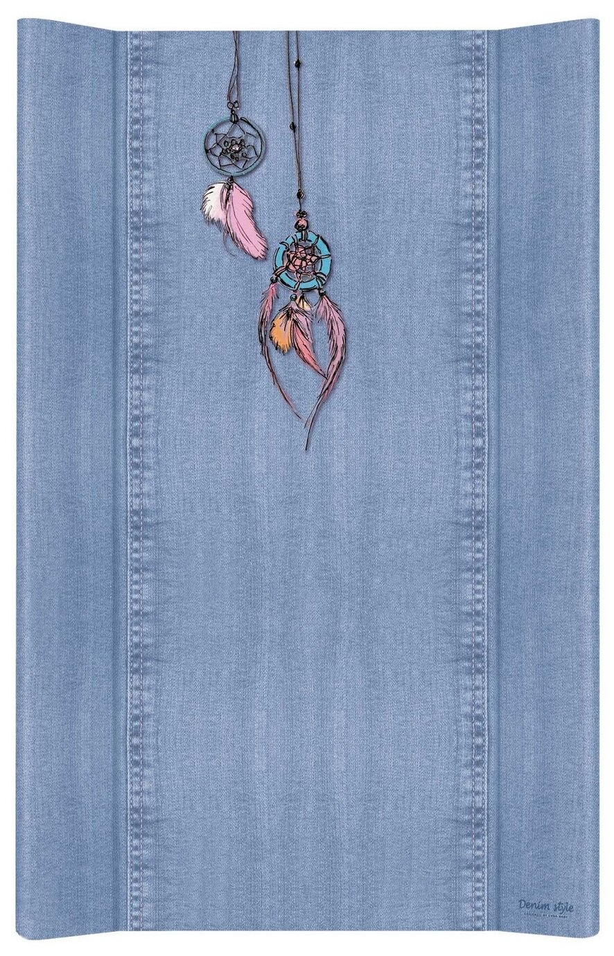 Матрац пелен. Ceba Baby 70см без изг.на кровать 120*60см Denim Style Dream Catcher blueW-200-119-598