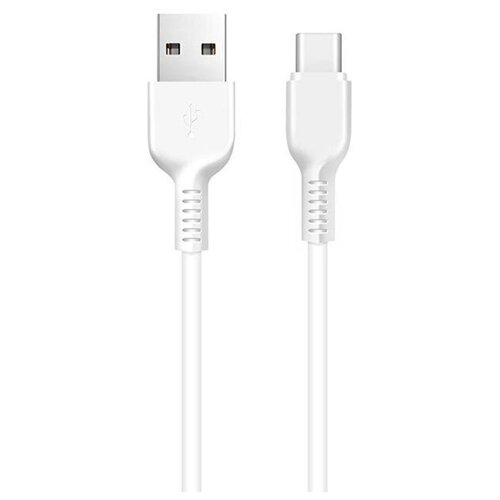 Кабель USB HOCO X20 Flash, USB - Type-С, 2А, 2м, белый кабель usb hoco x20 flash usb type с 2а 2м белый