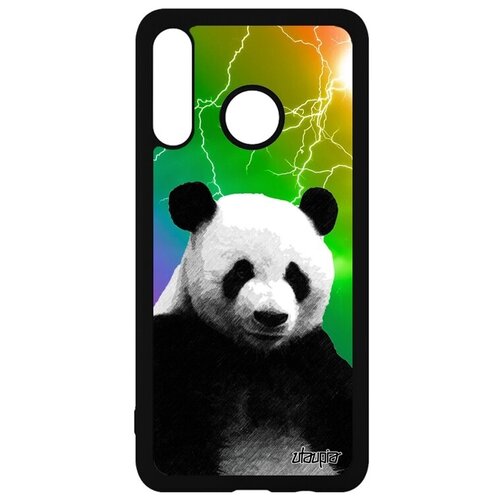 фото Ударопрочный чехол на смартфон // huawei p30 lite // "большая панда" тибет бамбук, utaupia, цветной