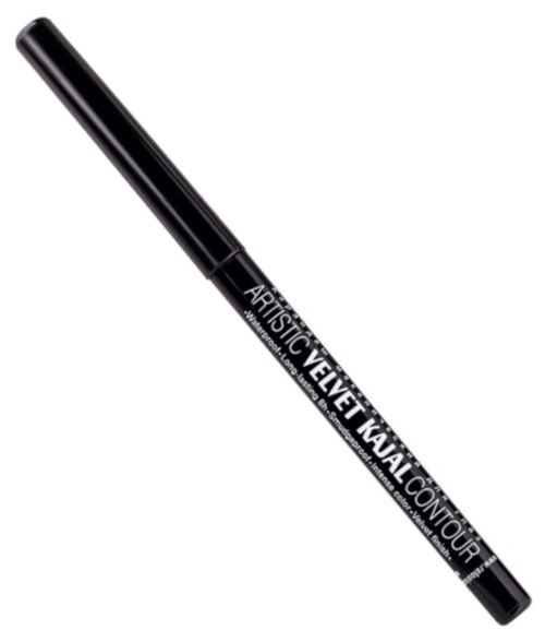 Relouis карандаш механический для глаз Artistic Velvet Kajal Contour, оттенок 01 черный