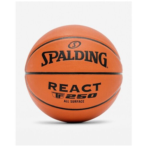 Баскетбольный мяч Spalding REACT TF-250 р.6 зал композит, 76-802Z мяч баскетбольный spalding tf 250 react 76968z размер 6 fiba approved